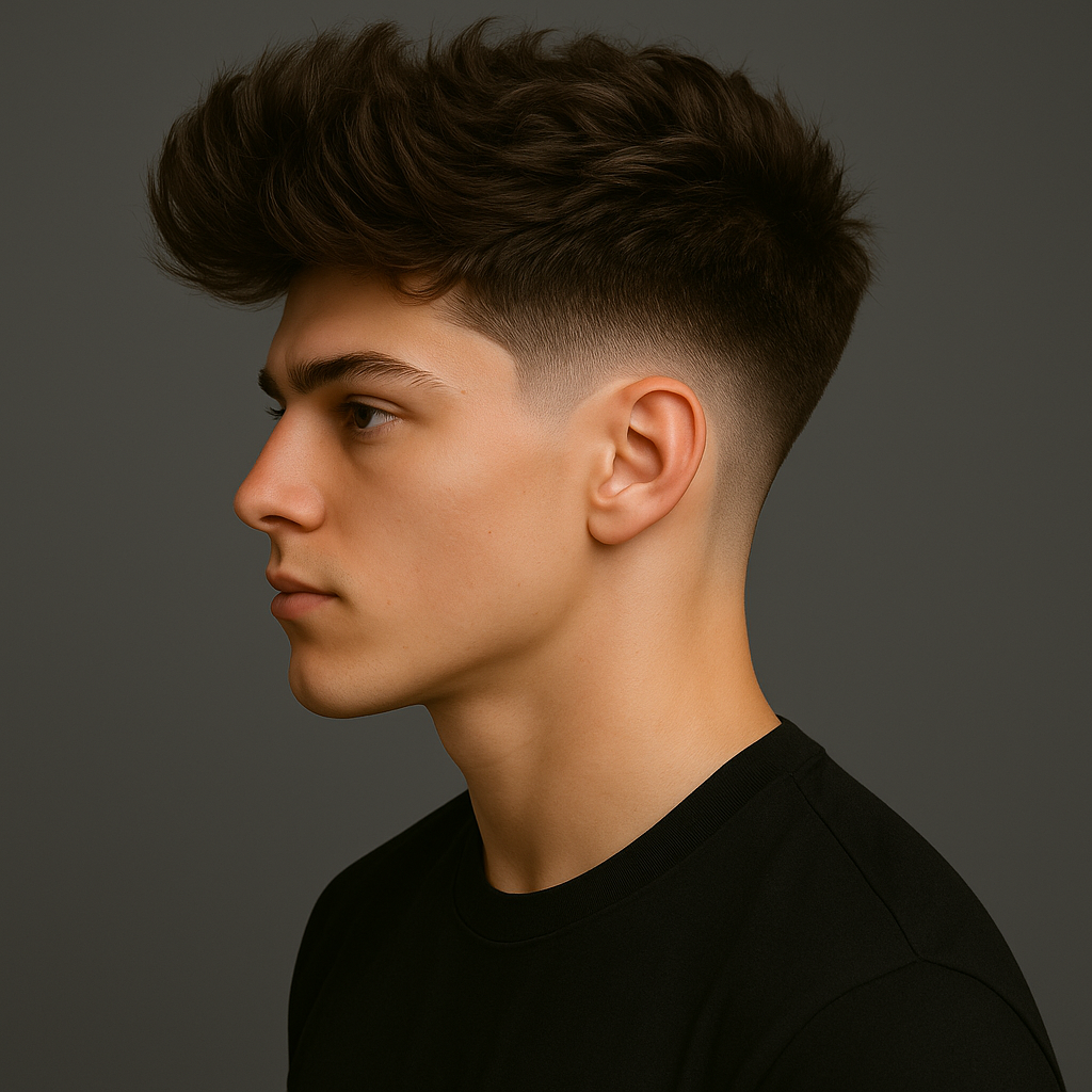 Blowout Taper — AI hairstyle preview