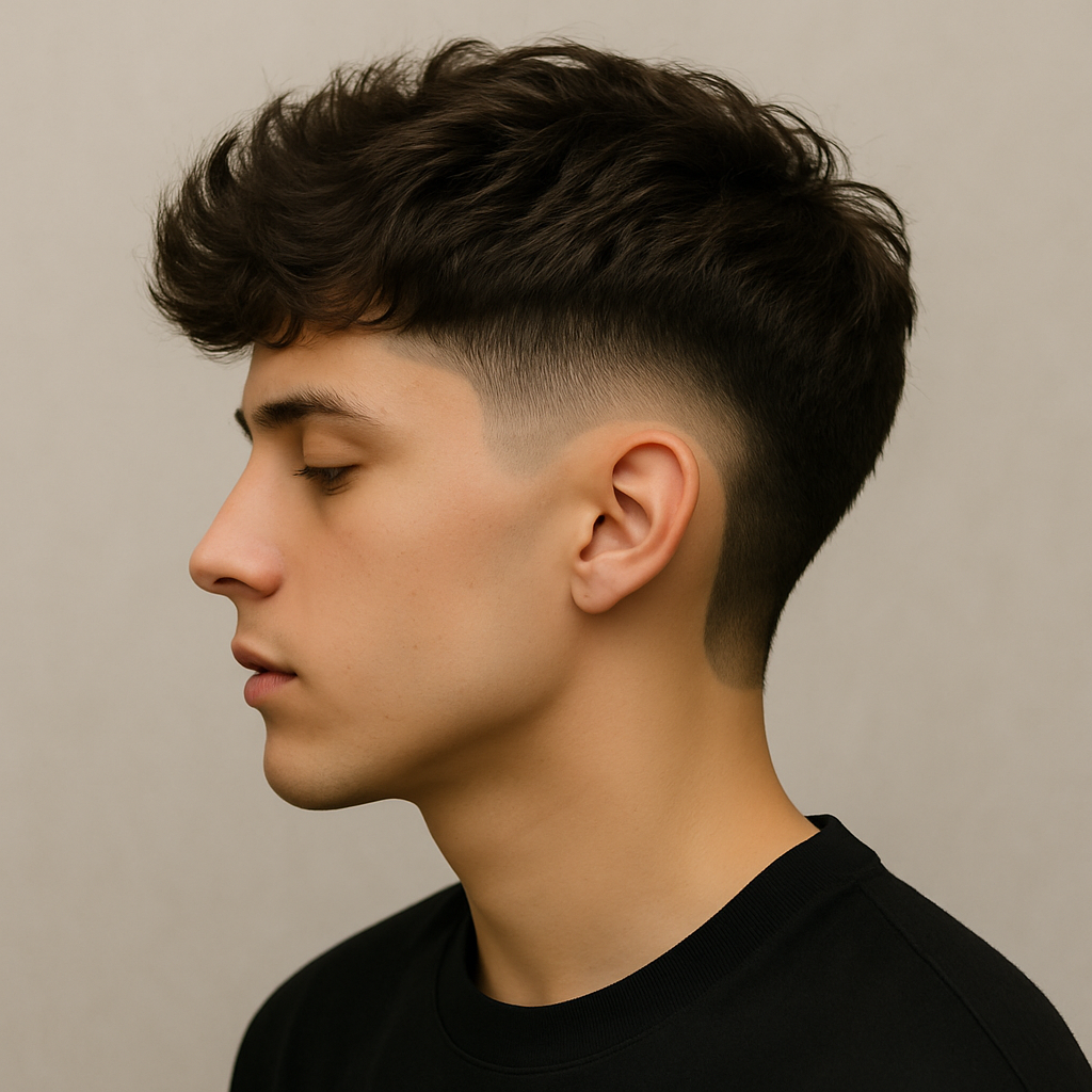 Burst Fade — AI hairstyle preview