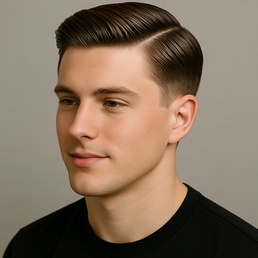 Classic Comb-Over — AI hairstyle preview